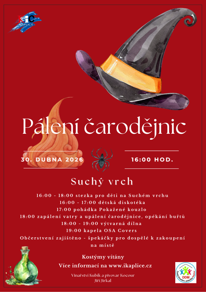 Pálení čarodějnic.