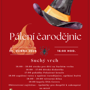 Pálení čarodějnic.